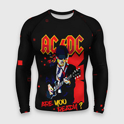 Мужской рашгард ARE YOU REDY? ACDC