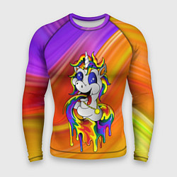 Мужской рашгард Единорог Unicorn Rainbow Z