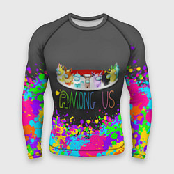Рашгард мужской Among Us Pokemon Покемон Z, цвет: 3D-принт