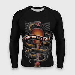 Рашгард мужской LYNYRD SKYNYRD SNAKE, цвет: 3D-принт