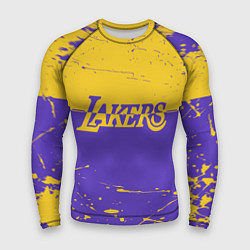 Рашгард мужской Kobe Bryant - Los Angeles Lakers - NBA, цвет: 3D-принт
