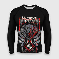 Рашгард мужской Machine Head - Lion Heart, цвет: 3D-принт