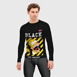 Рашгард мужской Симпсоны х ON BLACK, цвет: 3D-принт — фото 2