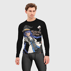 Рашгард мужской Реинкарнация безработного - Рокси Мигурдия, цвет: 3D-принт — фото 2