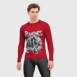 Рашгард мужской BW Ramones, цвет: 3D-принт — фото 2
