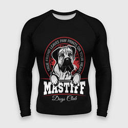 Рашгард мужской Мастиф Mastiff, цвет: 3D-принт