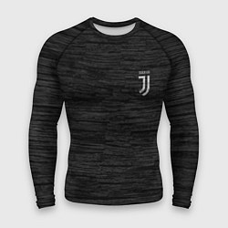 Рашгард мужской Juventus Asphalt theme, цвет: 3D-принт