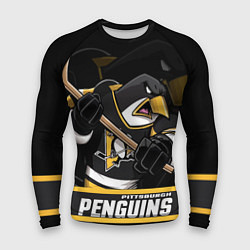 Мужской рашгард Питтсбург Пингвинз, Pittsburgh Penguins