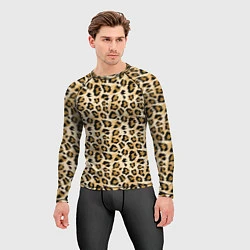 Рашгард мужской Пятна Дикого Леопарда, цвет: 3D-принт — фото 2