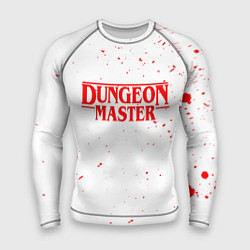 Мужской рашгард DUNGEON MASTER BLOOD ГАЧИМУЧИ БЕЛЫЙ