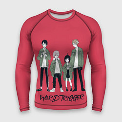 Мужской рашгард World trigger team