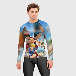 Рашгард мужской KUROKO BASKETBALL КОМАНДА, цвет: 3D-принт — фото 2
