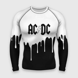 Мужской рашгард ACDC подтёки