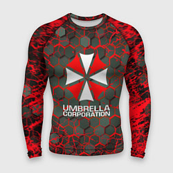 Мужской рашгард Umbrella Corporation соты