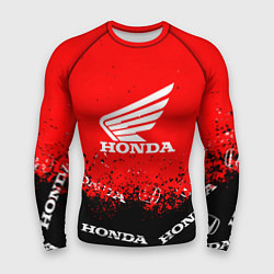 Рашгард мужской Honda sport брызги, цвет: 3D-принт