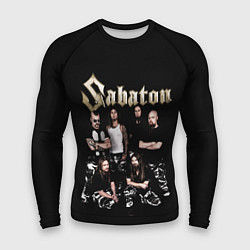 Рашгард мужской SABATON САБАТОН, цвет: 3D-принт