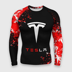 Рашгард мужской Tesla sport auto, цвет: 3D-принт