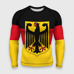Рашгард мужской Германия - Germany, цвет: 3D-принт