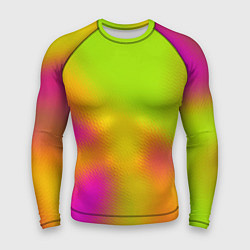 Рашгард мужской Голография в узоре, цвет: 3D-принт