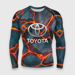 Рашгард мужской Toyota Вулкан из плит, цвет: 3D-принт