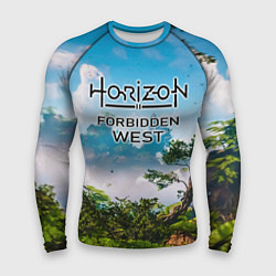 Мужской рашгард Horizon Forbidden West Хоризон Запретный Запад