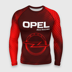 Рашгард мужской OPEL Pro Racing - Абстракция, цвет: 3D-принт