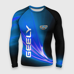Рашгард мужской Geely Automobile, цвет: 3D-принт