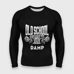 Рашгард мужской HIP HOP Старая школа, цвет: 3D-принт