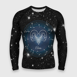 Рашгард мужской Овен Aries по гороскопу 3D, цвет: 3D-принт