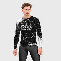 Рашгард мужской 228 rap трещины, цвет: 3D-принт — фото 2