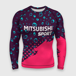 Рашгард мужской MITSUBISHI Sport Краски, цвет: 3D-принт