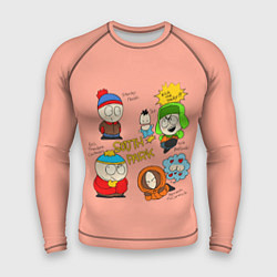 Рашгард мужской Южный парк персонажи South Park, цвет: 3D-принт