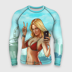 Мужской рашгард GTA Beach girl