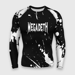 Мужской рашгард Megadeth