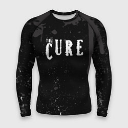 Рашгард мужской The cure серые потеки, цвет: 3D-принт