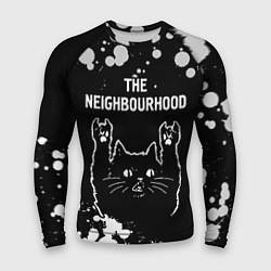 Рашгард мужской The Neighbourhood Rock Cat, цвет: 3D-принт