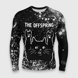 Рашгард мужской The Offspring Rock Cat, цвет: 3D-принт