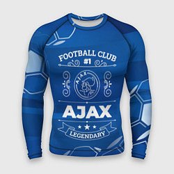 Рашгард мужской Ajax Football Club Number 1, цвет: 3D-принт