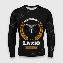 Мужской рашгард Лого Lazio и надпись Legendary Football Club на те