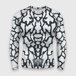 Рашгард мужской Animal Black and White Pattern, цвет: 3D-принт