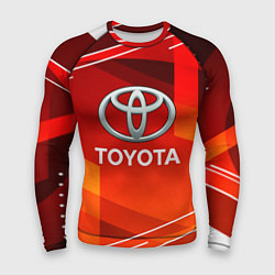 Рашгард мужской Toyota Abstraction Sport, цвет: 3D-принт