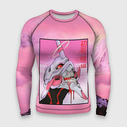 Мужской рашгард EVANGELION PINK Берсерк mode