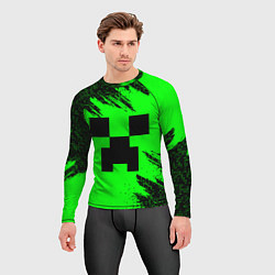 Рашгард мужской Minecraft squares, цвет: 3D-принт — фото 2