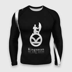 Рашгард мужской Kingsman logo, цвет: 3D-принт