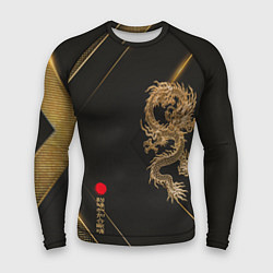Рашгард мужской Golden Dragon, цвет: 3D-принт