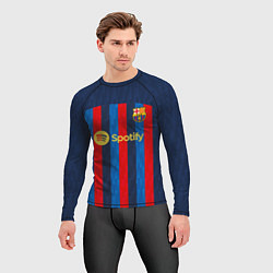 Рашгард мужской Фати Барселона форма 20222023, цвет: 3D-принт — фото 2