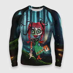 Мужской рашгард Страшная кукла