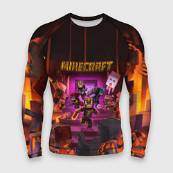 Мужской рашгард Minecraft art