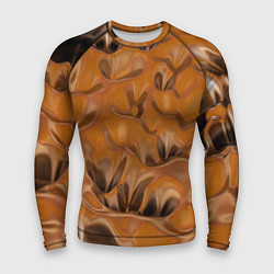 Рашгард мужской Шоколадная лава, цвет: 3D-принт