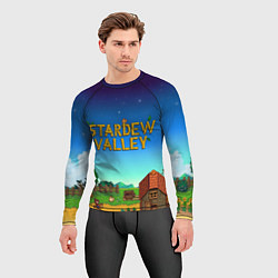 Рашгард мужской Мой дом в Stardew Valley, цвет: 3D-принт — фото 2